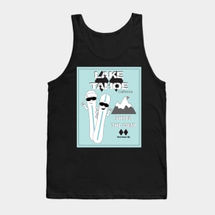 Lake Tahoe skiing Tank Top